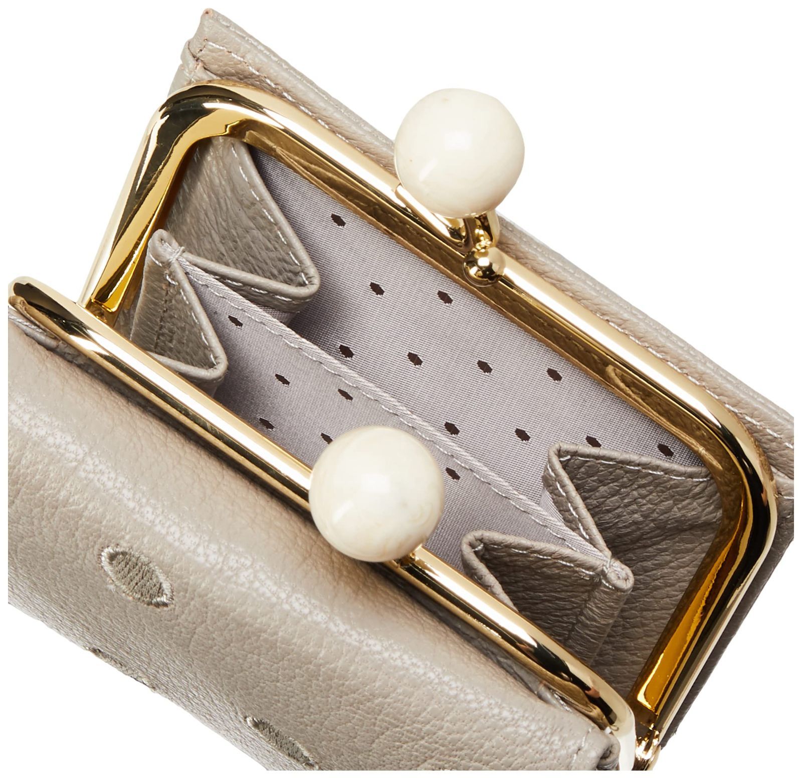 新品 [ペルケ] アクリル玉三つ折りミニサイフ 08-06-03168 - メルカリ 