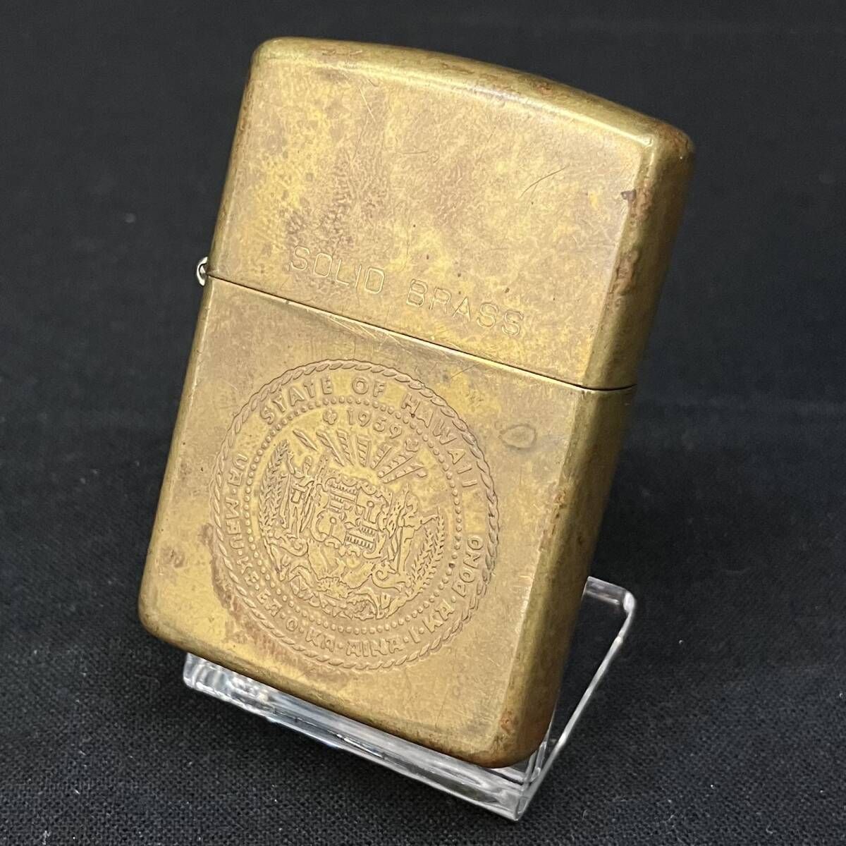 ZIPPO SOLID 最も安い BRASS ハワイ Hawaii ソリッドブラス ZIPPO