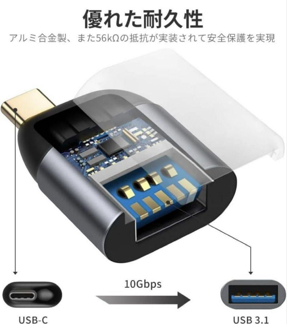 【 未使用 】Galaxy純正付属品 OTG対応USB変換アダプタ type-c GH96-11397A　OTGアダプターUSB A to Type-C