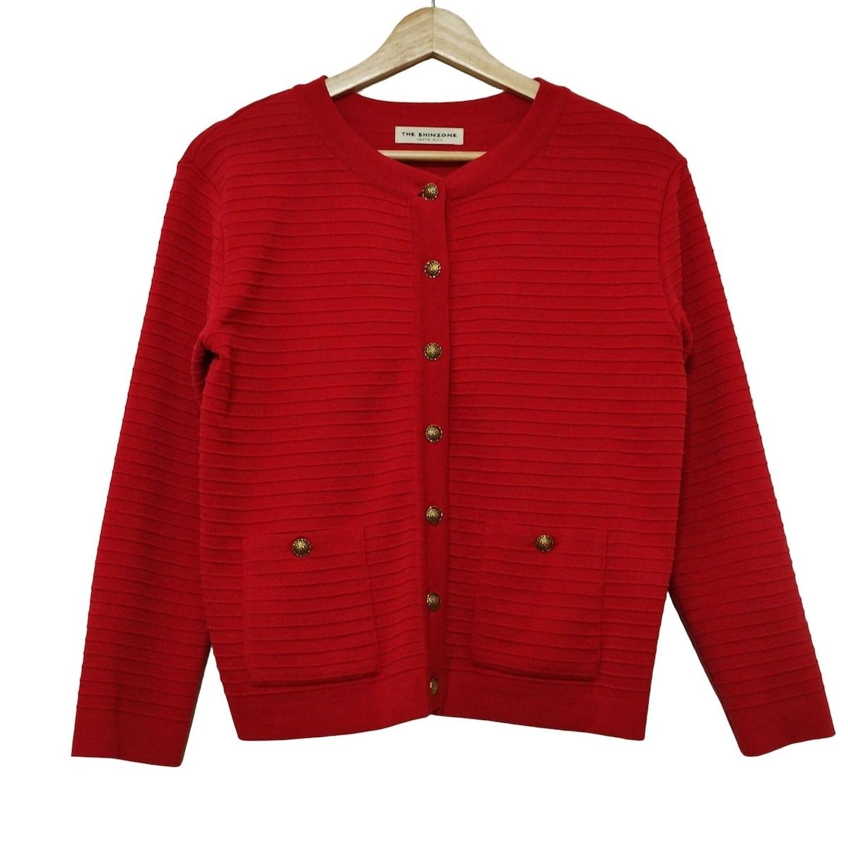 Shinzone シンゾーン カーディガン サイズF レディース - ピンク 長袖
