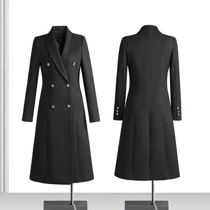 チェスターコート レディース スリムチェスターコート 秋冬コート ロングコート コート アウター ビジネス オフィス スーツ ロング丈 きれいめ おしゃれ 防風 防寒 暖かい 着痩せ 普段着 通勤 OL 20代 30代 boge04 DZ30