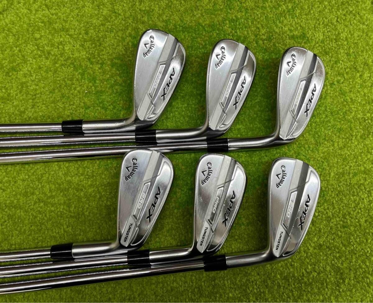 【美品】Callaway APEX アイアン 5〜9,P 右利き 美品】Callaway APEX アイアン 5〜9,P 右利き