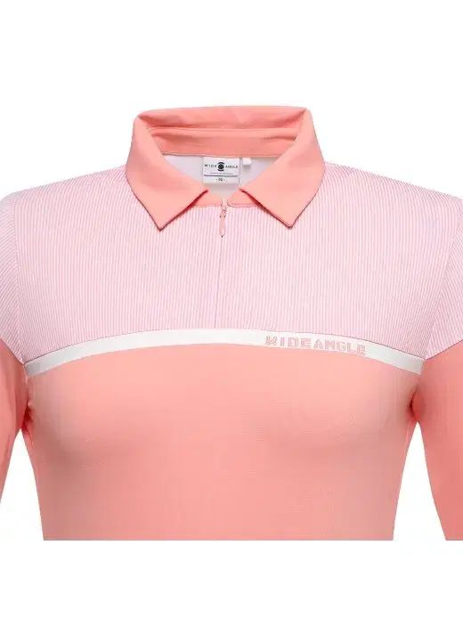 W.ANGLE ワイドアングル レディース 春秋 カラー 長袖Tシャツ ピーチ 85 90 95