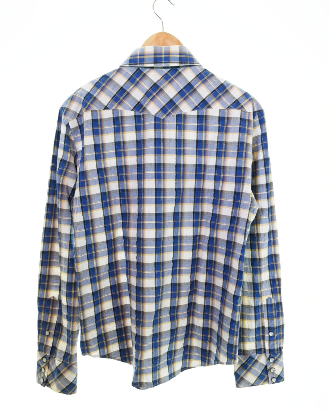 ナンバーナイン NUMBER (N)INE 05AW THS期 ラメチェック ウエスタン