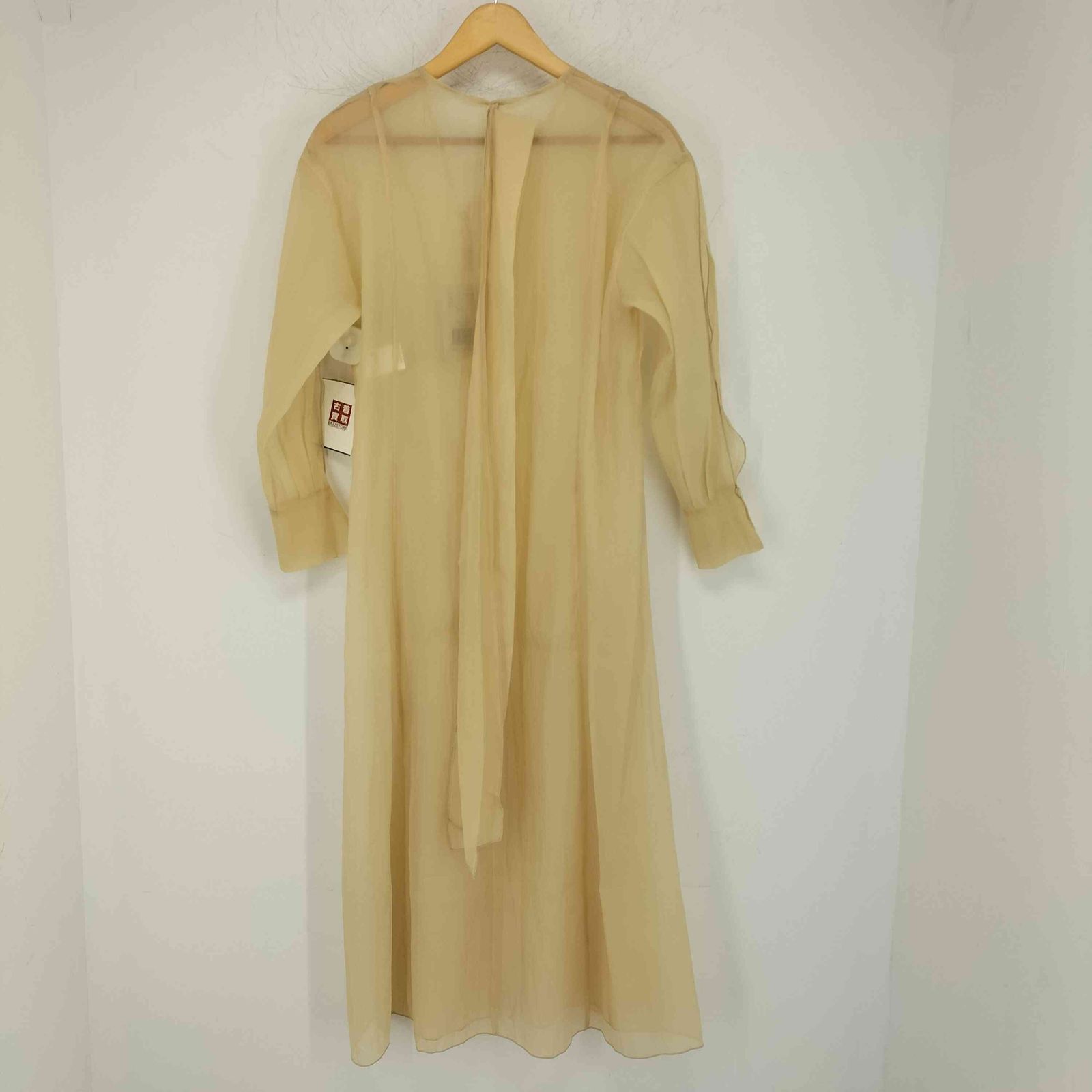 ワンピース eaphi bow tie sheer long one piece Eaphi bow tie sheer long one-piece - メルカリ