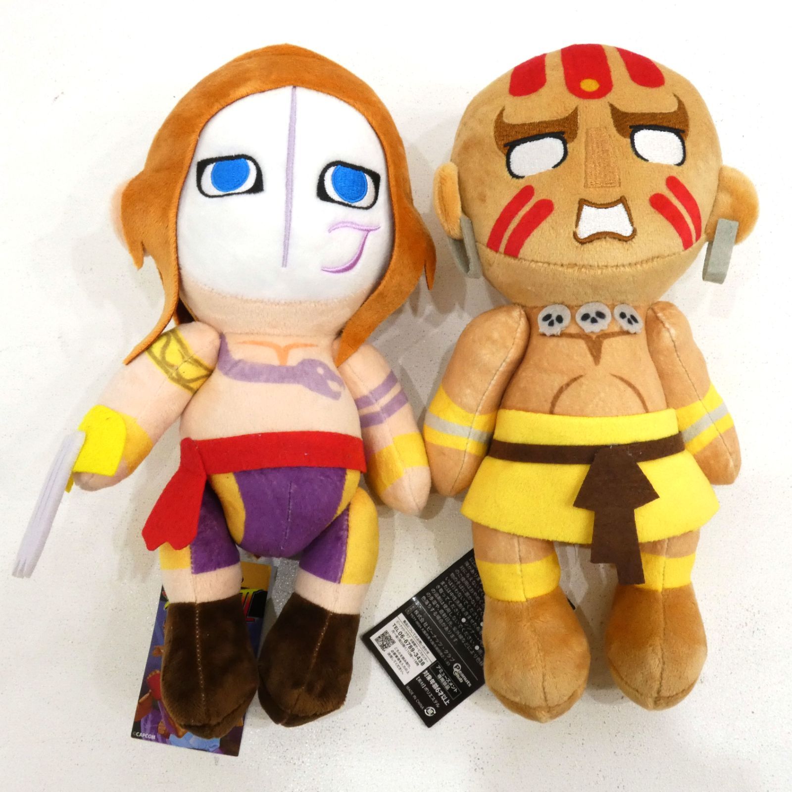 新品未使用タグ付き ストリートファイターII ぬいぐるみ ストリートファイターII ぬいぐるみ チュンリー&ダルシム - メルカリ