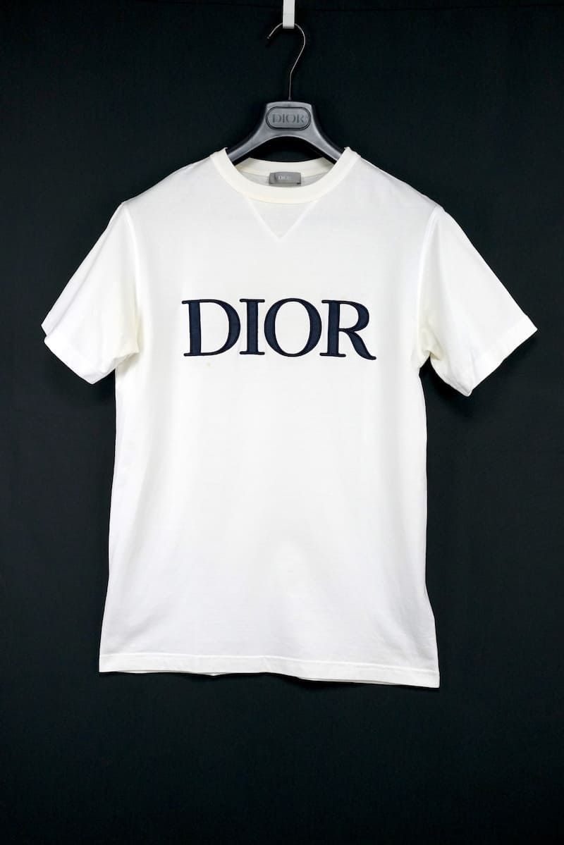 21SS DIOR Embroidered Logo Tee 183J685A0677 ロゴワッペン