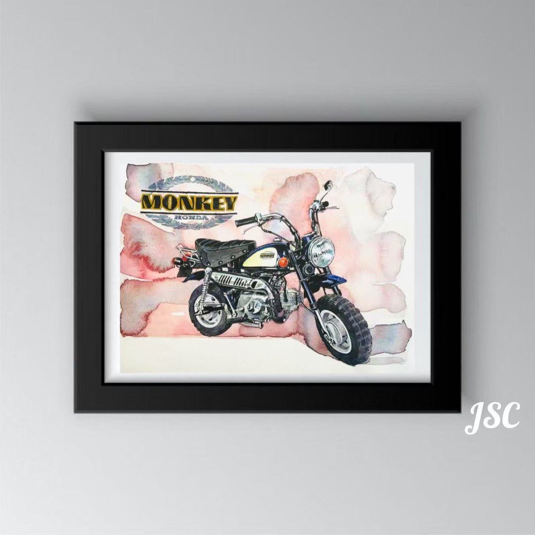 ポスター RJB Amazon｜カワサキNinja zx11 Ron Kimball Motorcycle壁装飾