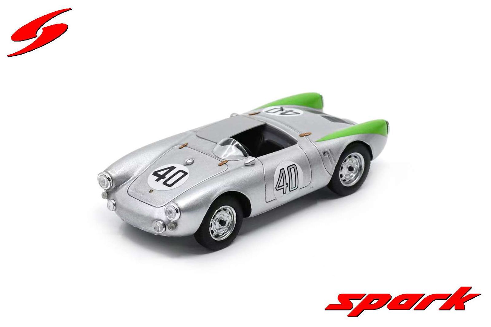 S9709 1 43 Porsche 550 No.40 24H Le Mans 1954 R. von Frankenberg - H. Helm Glockler