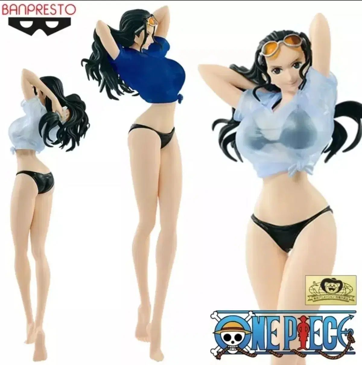 ONE PIECE（ワンピース） フィギュア BANPRESTO(バンプレスト) ニコロビン 温度変化