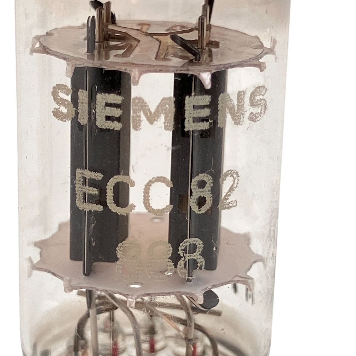 真空管　ECC83 SIEMENS 2本ペア シーメンス SIEMENS ECC83 (2本) 真空管 元箱 @30658 / 中古