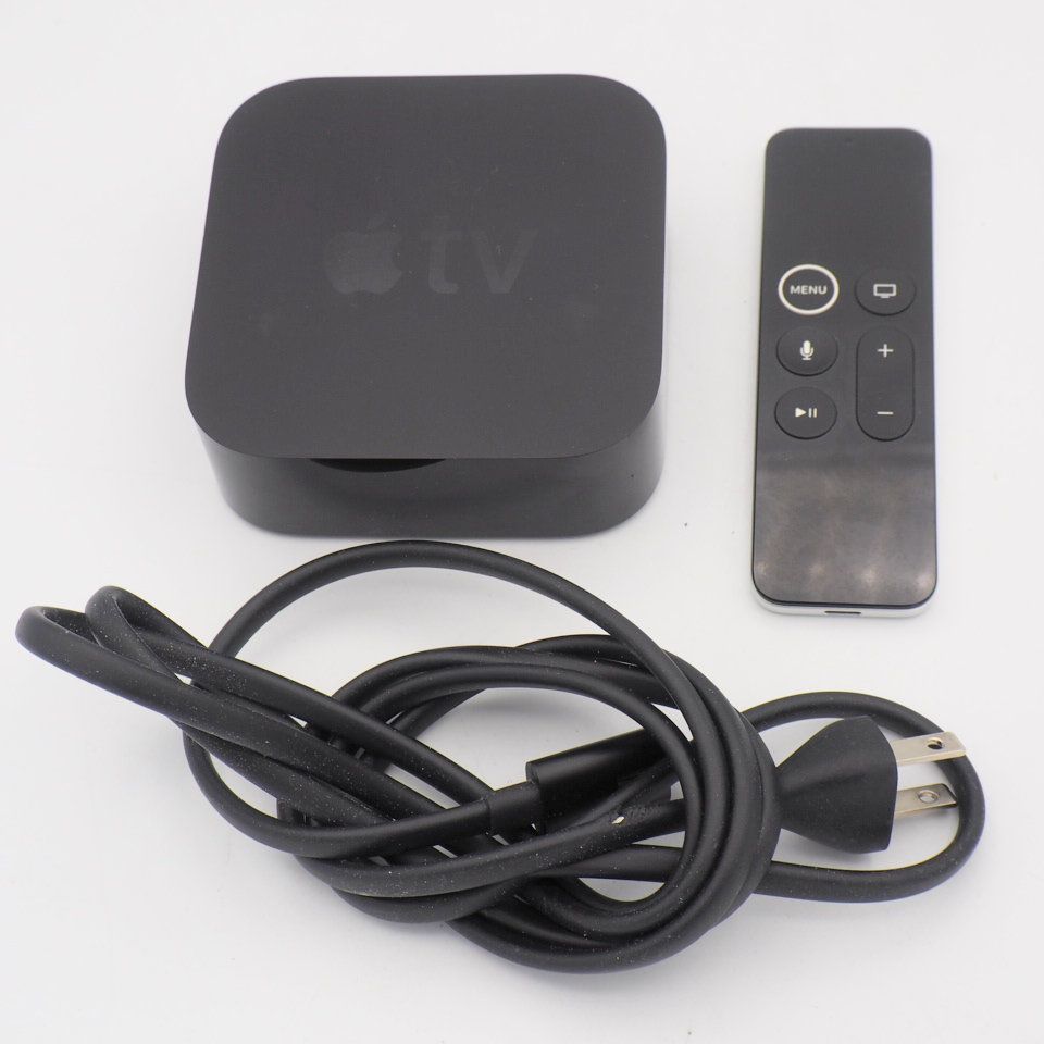 在庫最新品APPLE TV 4K 64GB A1842 本体 リモコン 電源ケーブル HDMIケーブル その他