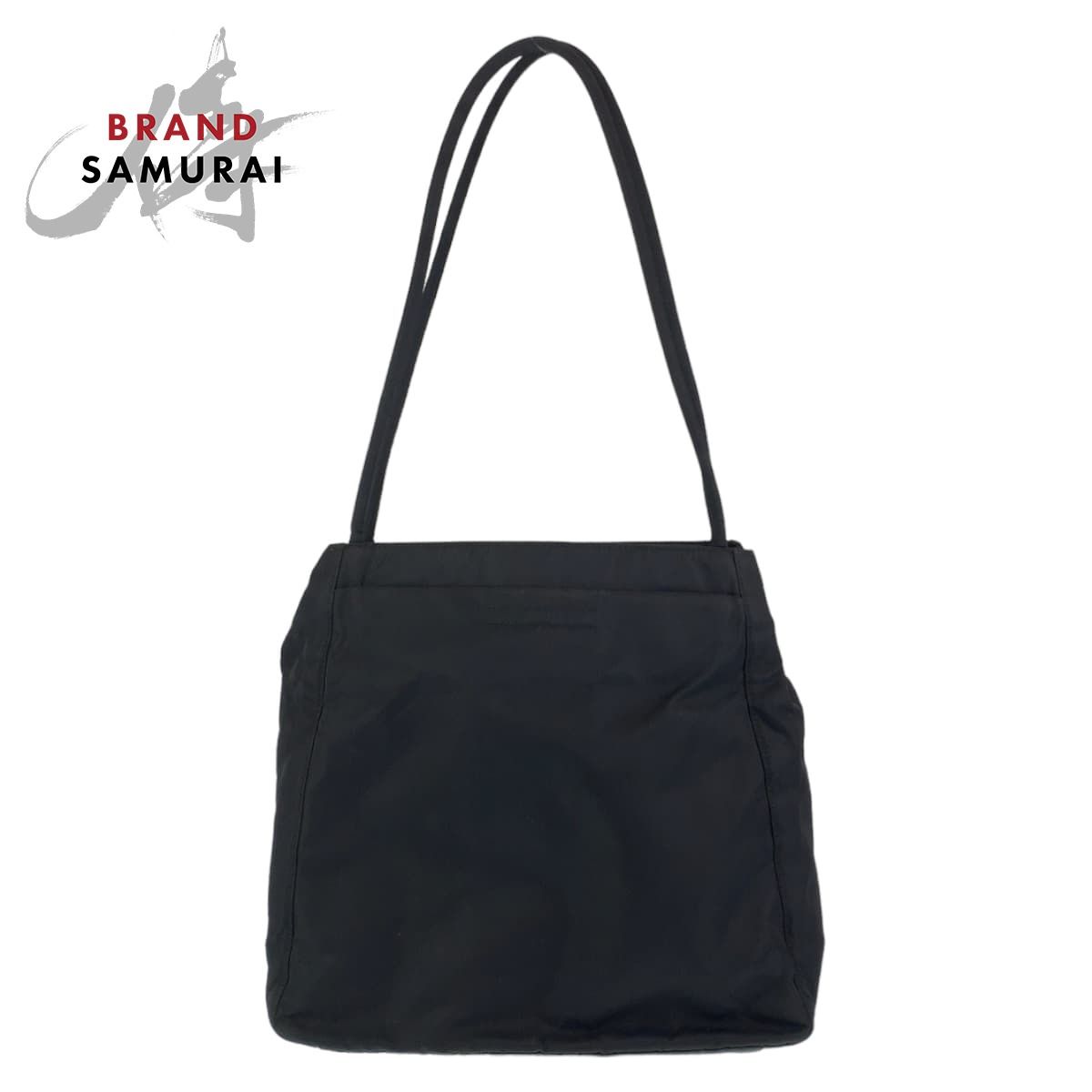美品 PRADA プラダ テスート 三角ロゴプレート ブラック 人気 美品 PRADA プラダ テスート 三角ロゴプレート ブラック 人気