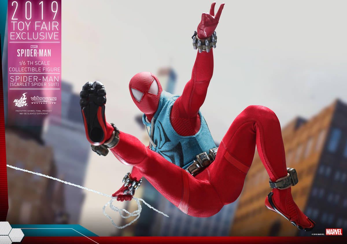 ホットトイズ 1/6 スパイダーマン スカーレット・スパイダー