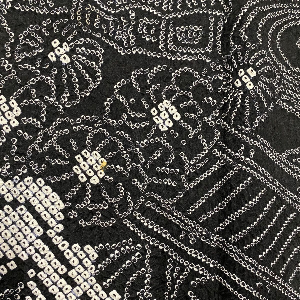 訪問着 身丈157cm 裄丈64cm M 袷 落款 風景 松梅 薄紫 正絹 美品 秀品 【中古】