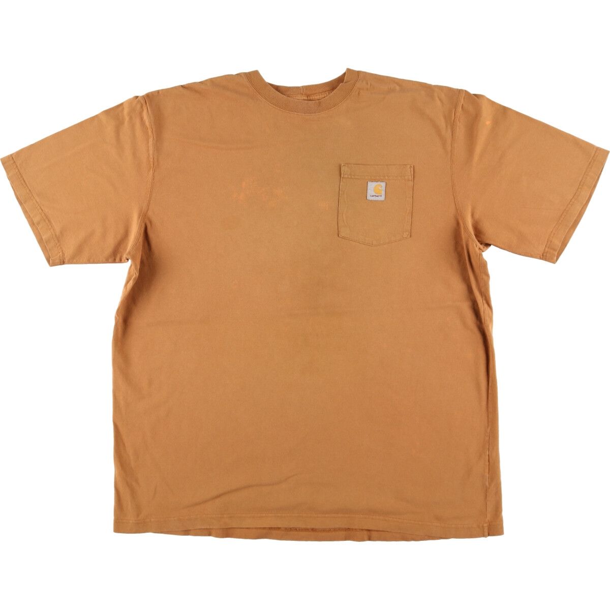 古着 カーハート Carhartt 半袖 ワンポイントロゴポケットTシャツ メンズXL/eaa429627