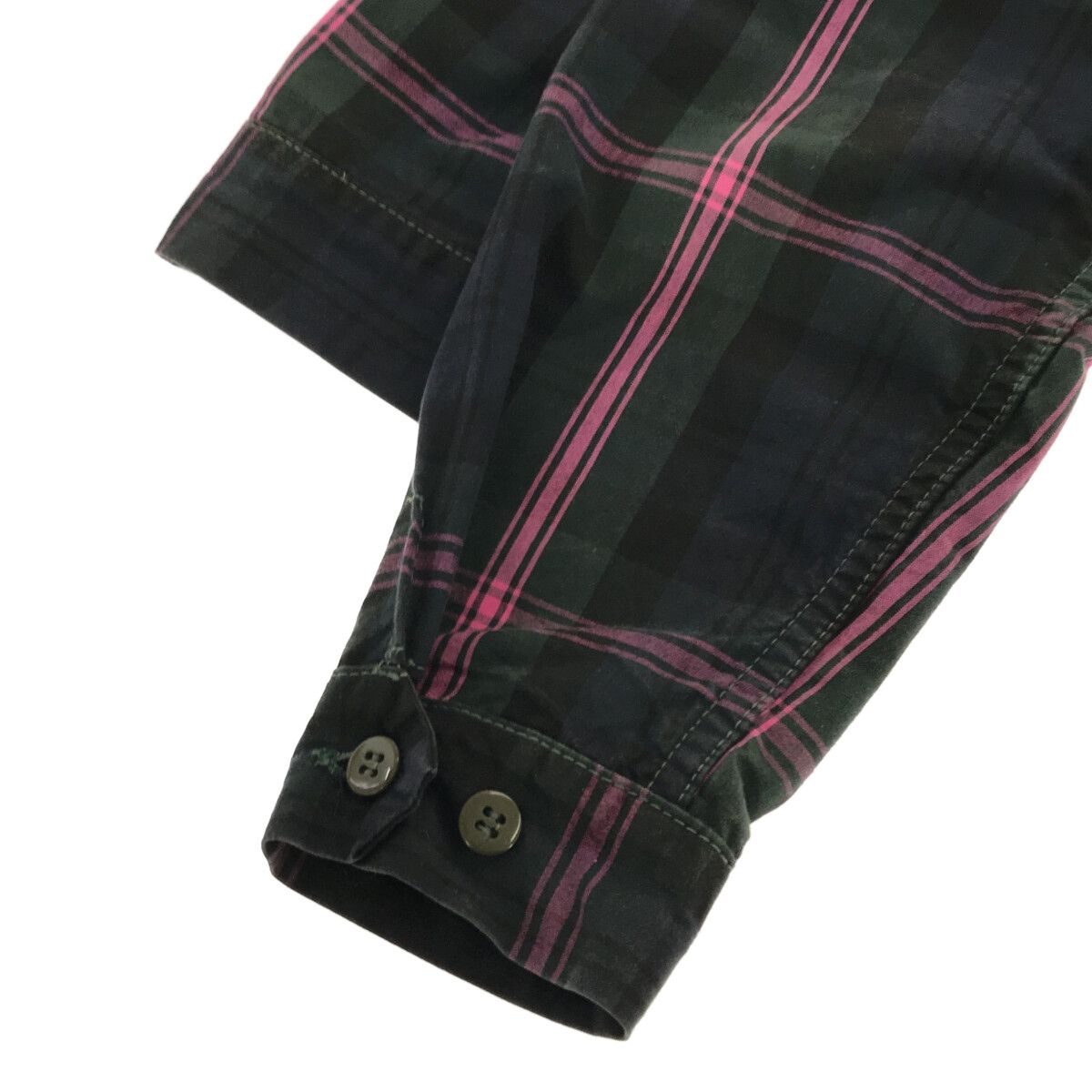 UNUSED 22ss チェック柄 ジャケット スウィングトップ UNUSED 22ss