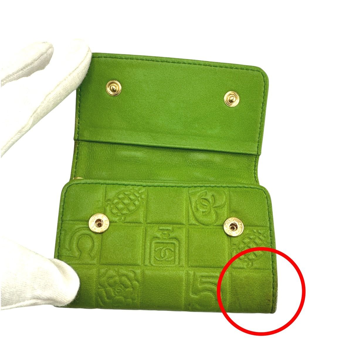 シャネル 6本用キーケース キーケース アイコンライン キーケース