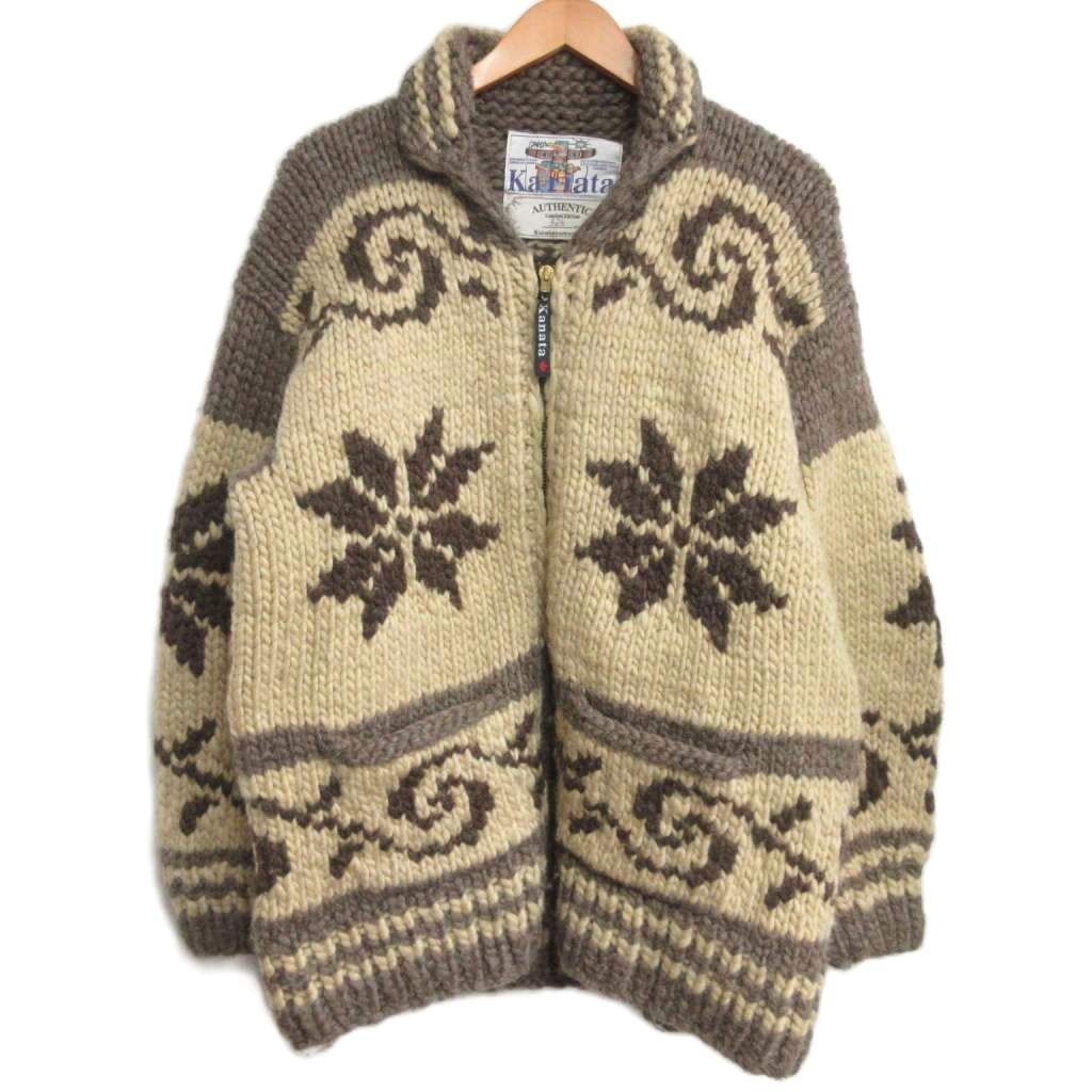 500限定 KANATA カナタ Authentic Limited Edition カウチン セーター