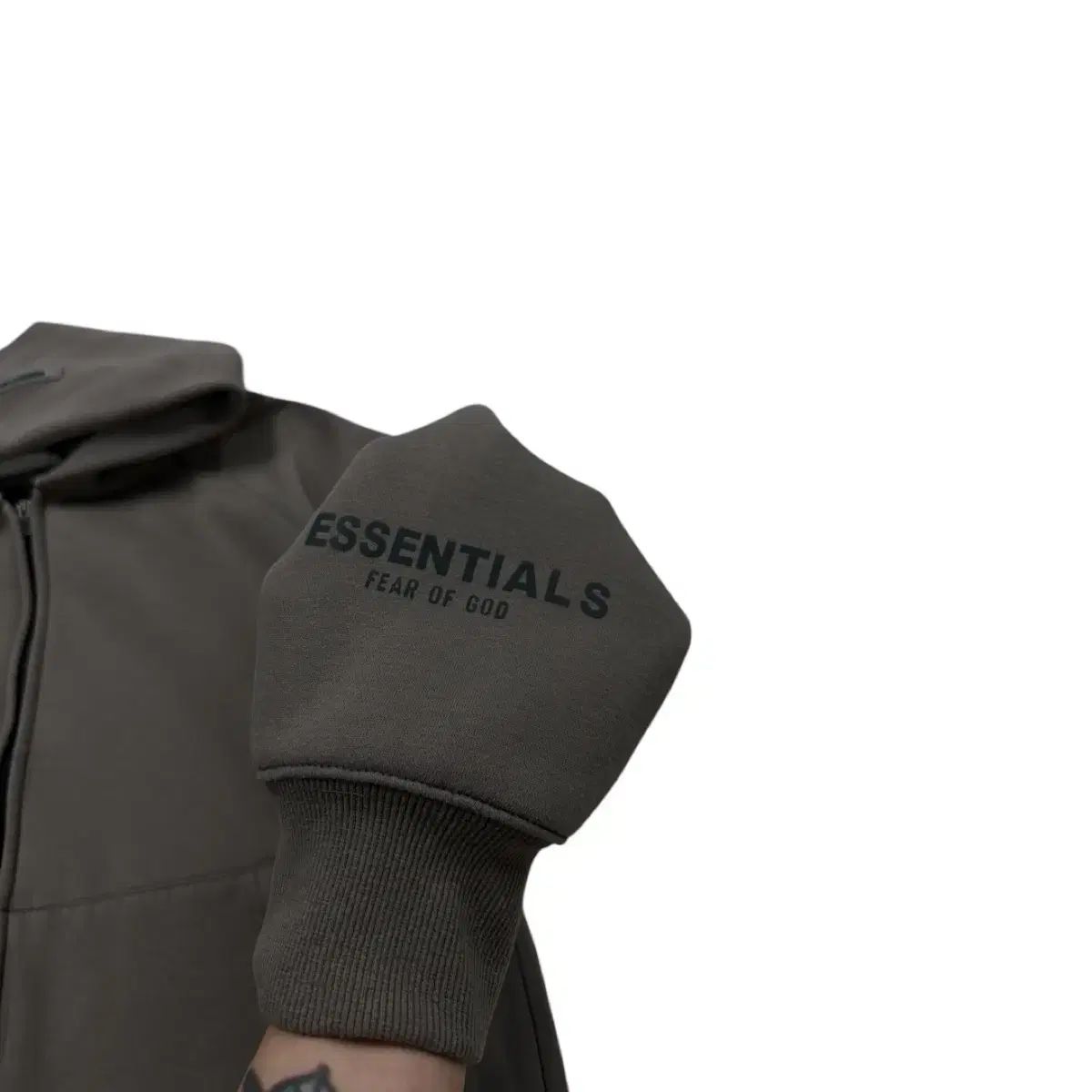 ESSENTIALS フード付きパーカー ブラック エッセンシャルズ XL フード付きパーカー