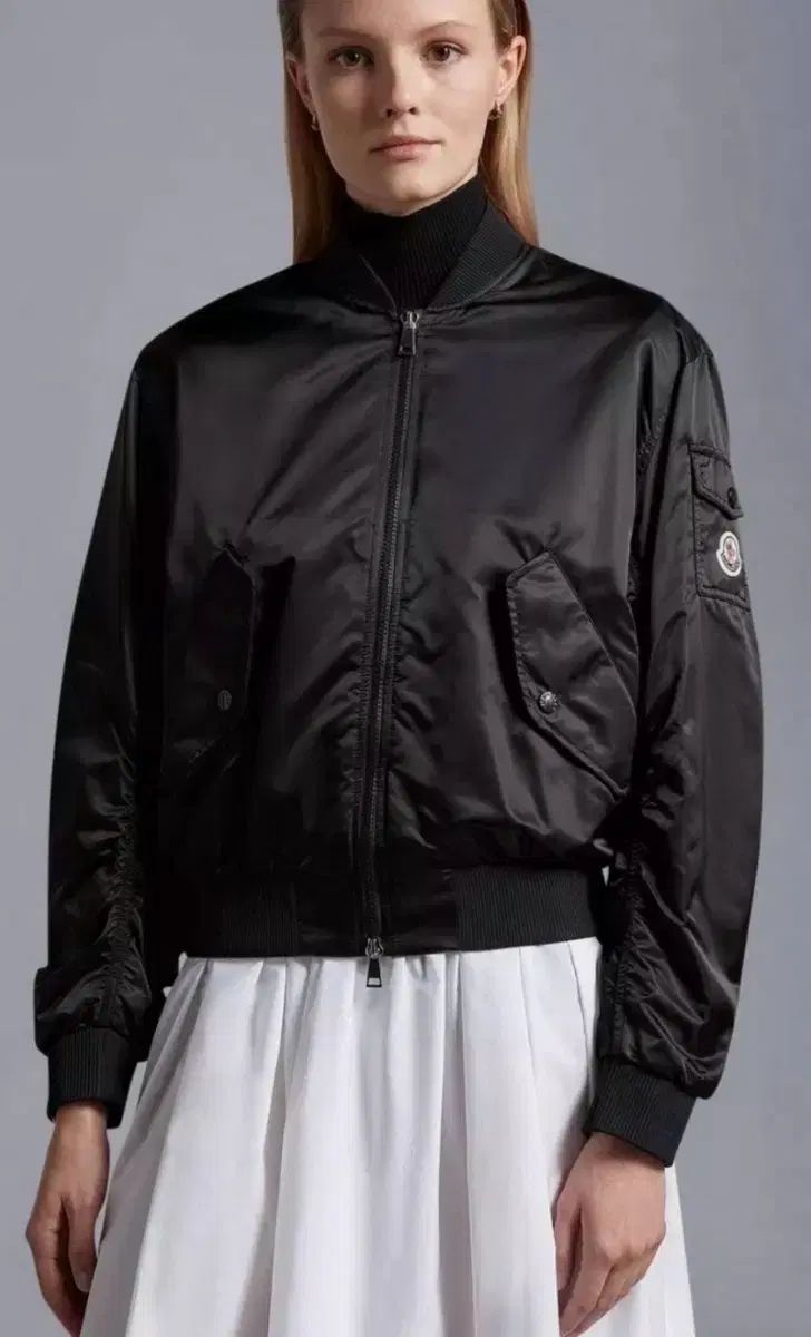 MONCLER モンクレール TER サテン ブルゾン ブラック サイズ 1