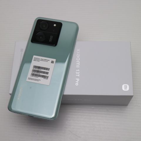 新品未使用 SIMフリー Xiaomi 13T Pro グリーン スマホ Xiaomi