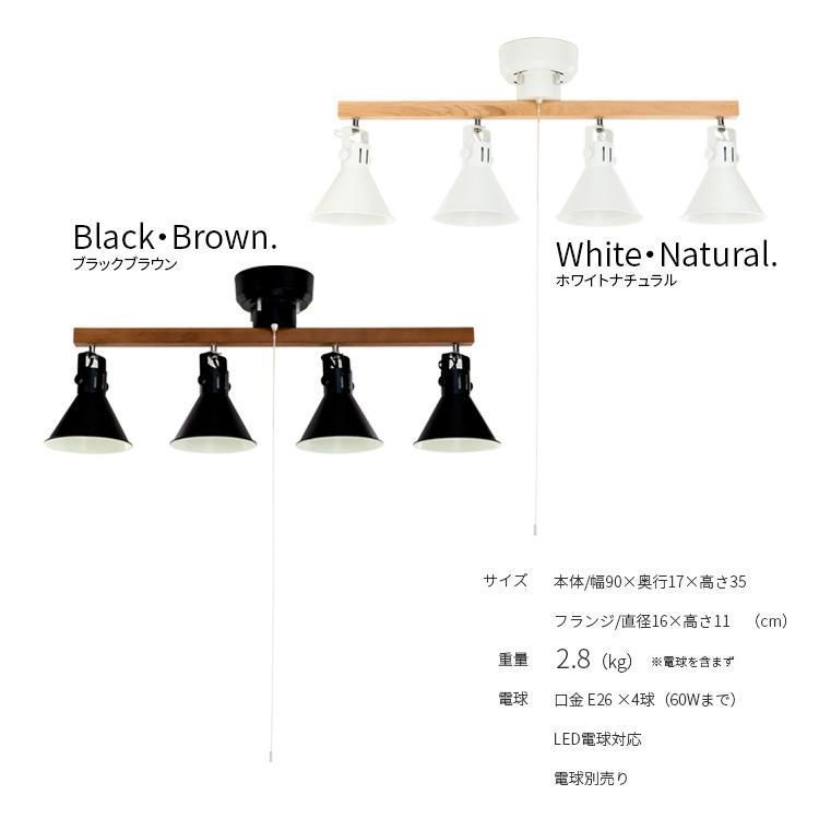 スポットライト ブラック