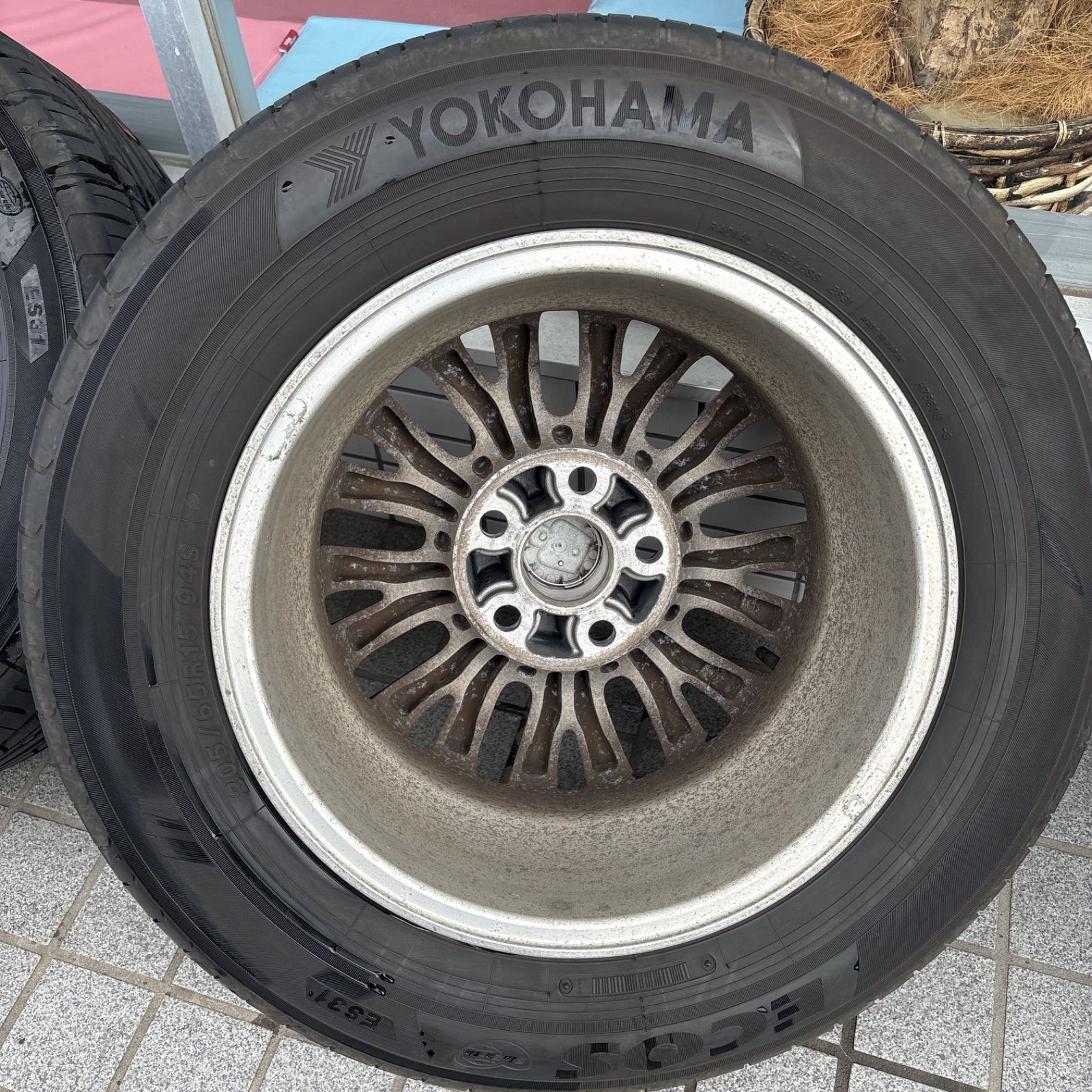 15マジェスタ 純正ホイール タイヤ付き 17 クラウン マジェスタ 純正ホイール タイヤセット 205/65r15 15×6.5