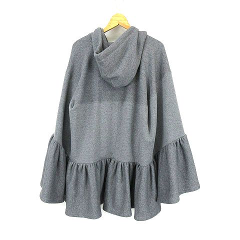 ジュンヤワタナベ JUNYA WATANABE 23AW 裏起毛ジップアップ ポンチョ風