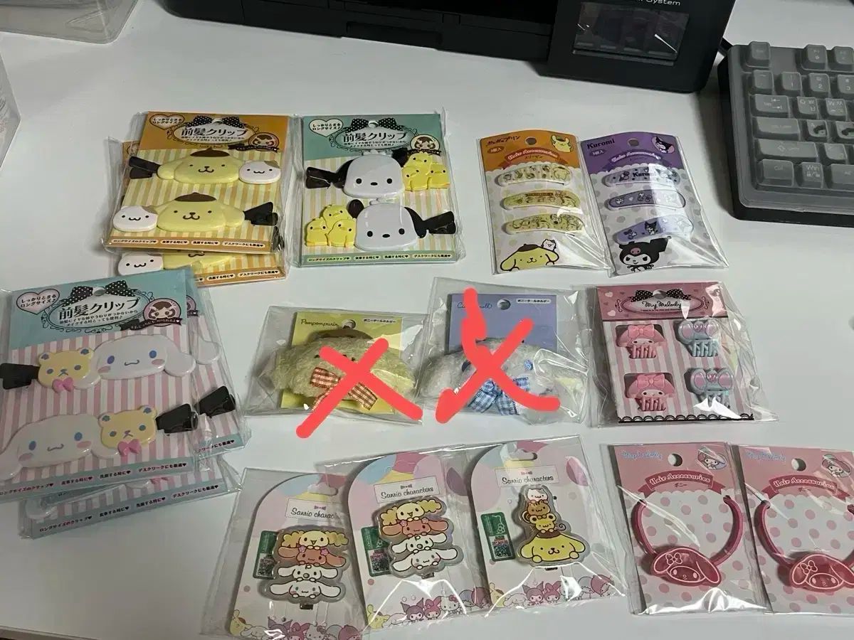 プロップショップ 卸売 Sanrio サンリオ 強打 ゴム クリップ 全て