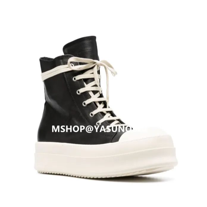 RICK OWENS Luxor Runway Mega Bumper Ramones Black Milk - メルカリ