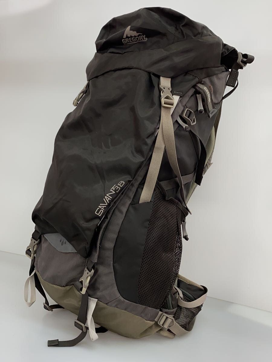 GREGORY SAVANT 38 L バックパック レインカバー リュック ブラック 無地 - メルカリ