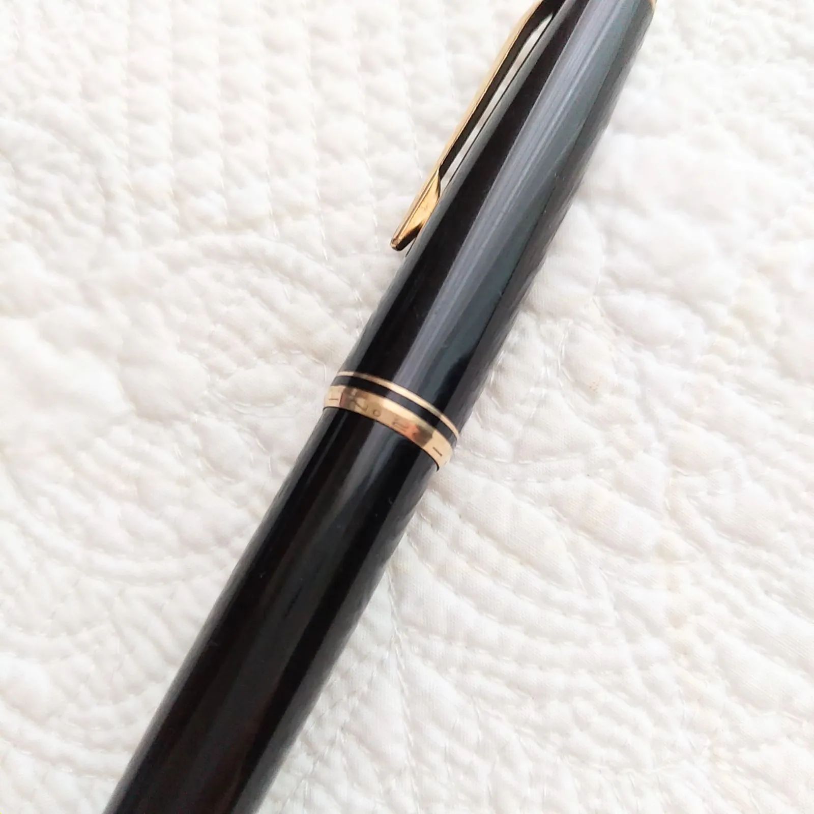 モンブラン NO.24 万年筆 F（細字） ブラック MONTBLANC モンブランNo