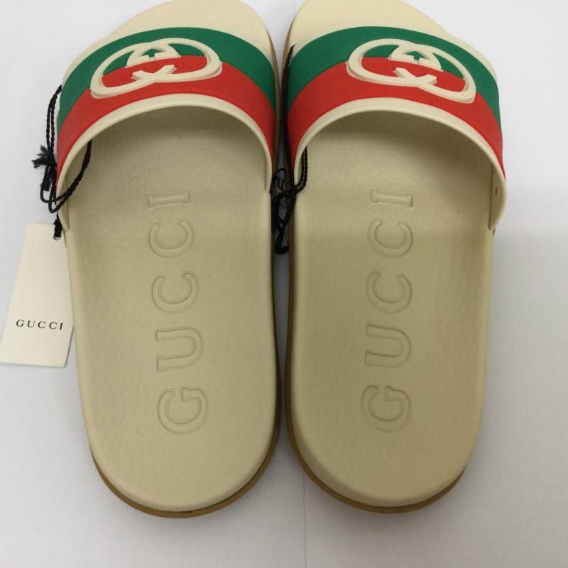 GUCCI グッチ サンダル 655461 インターロックG ウェブストライプ 
