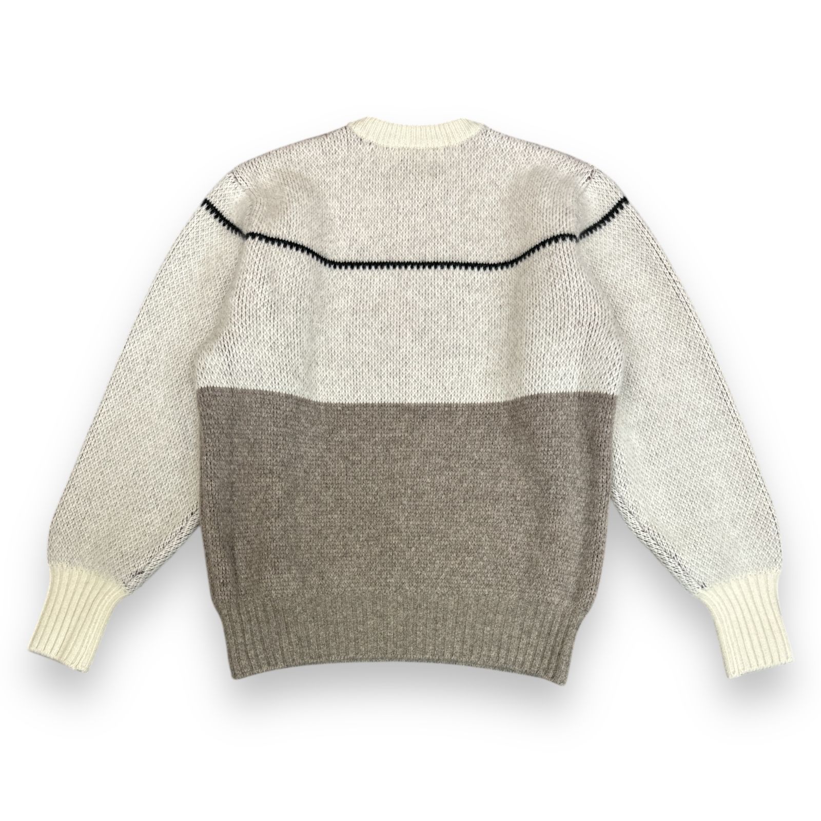 定価121000円 HERILL Cashmere Jacquard Sweater INU カシミヤ