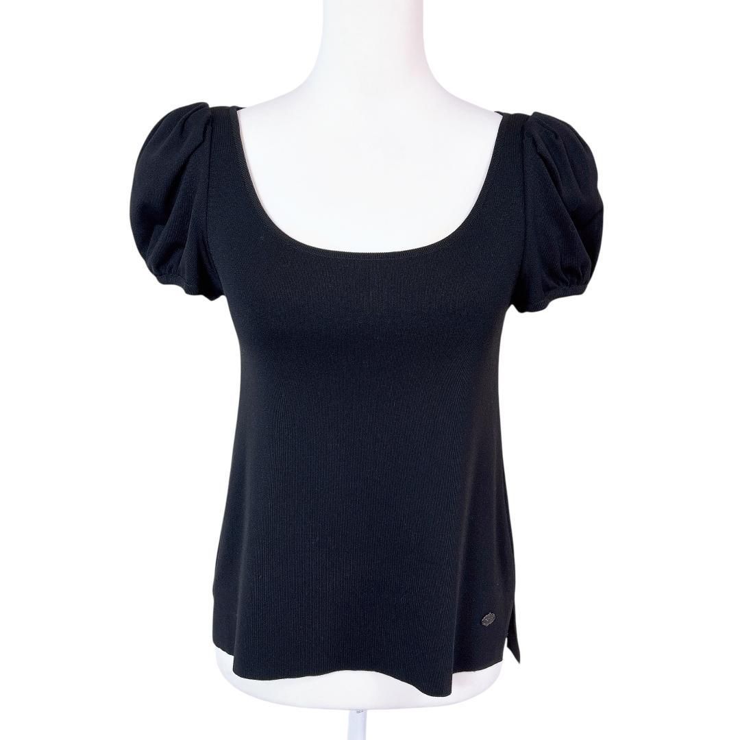 半袖ニットカットソー 38