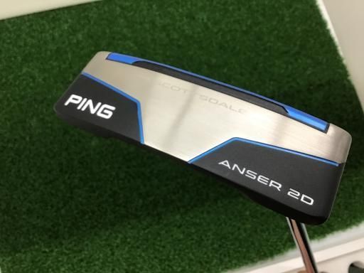 ピン Scottsdale ANSER 2D 2025 34インチ SS TOUR 2.0 パター PT スチール フレックスその他 メンズ 男性用 右利き 右用 Bランク ゴルフクラブ