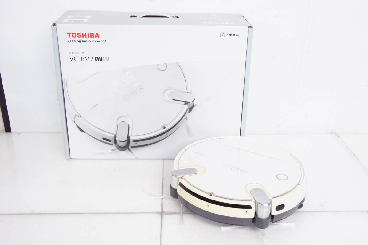 中古】東芝 スマートロボットクリーナー TORNEO ROBO VC-RV2