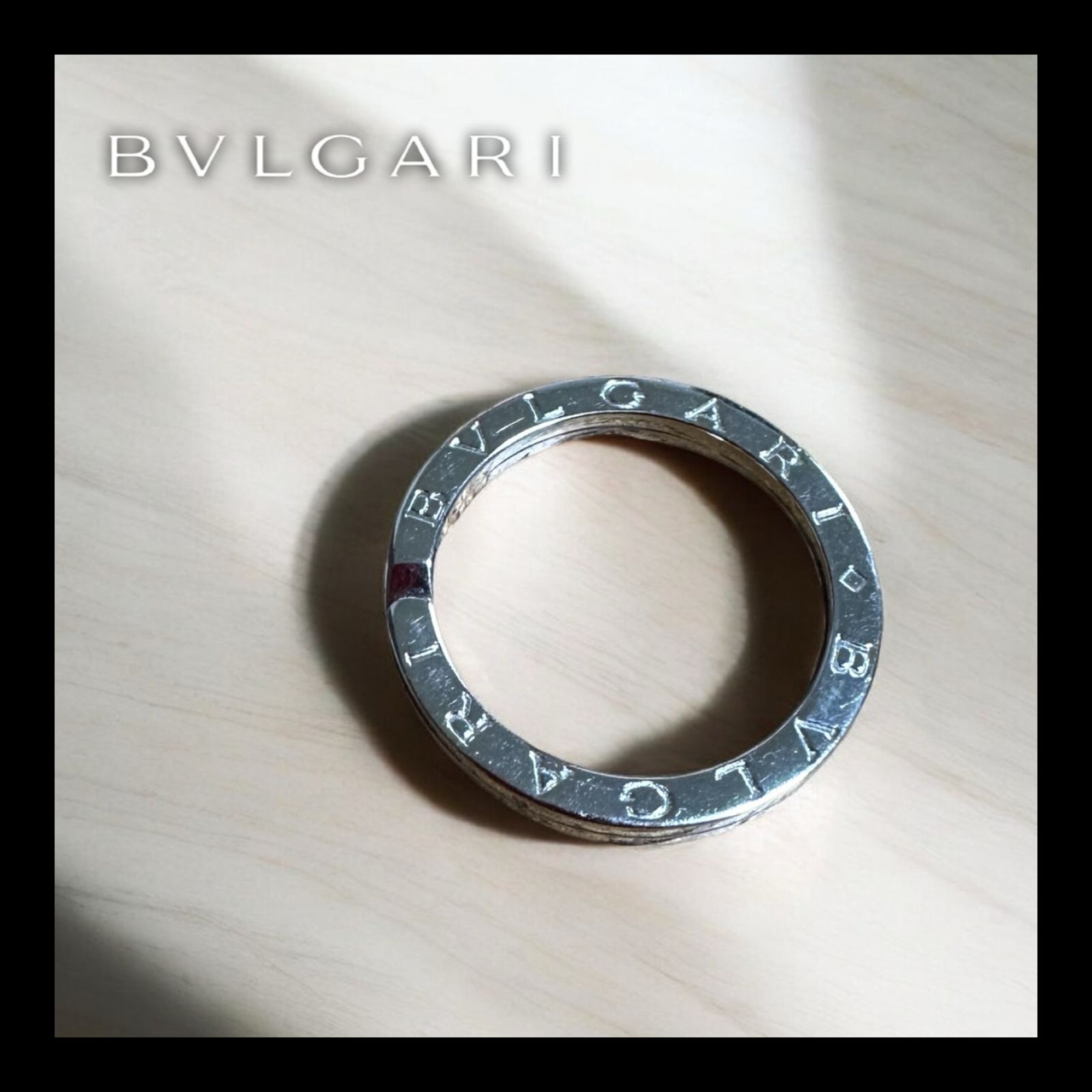 美品】BVLGARI キーリング ペンダントトップ チャームシルバー925 
