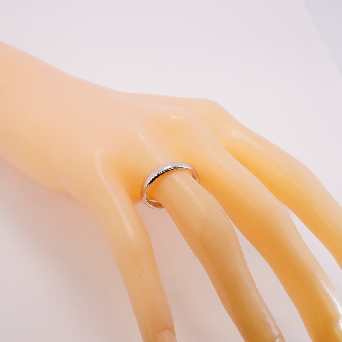 5jeb0377】ティファニー リング ウェディングバンド Pt950 プラチナ  