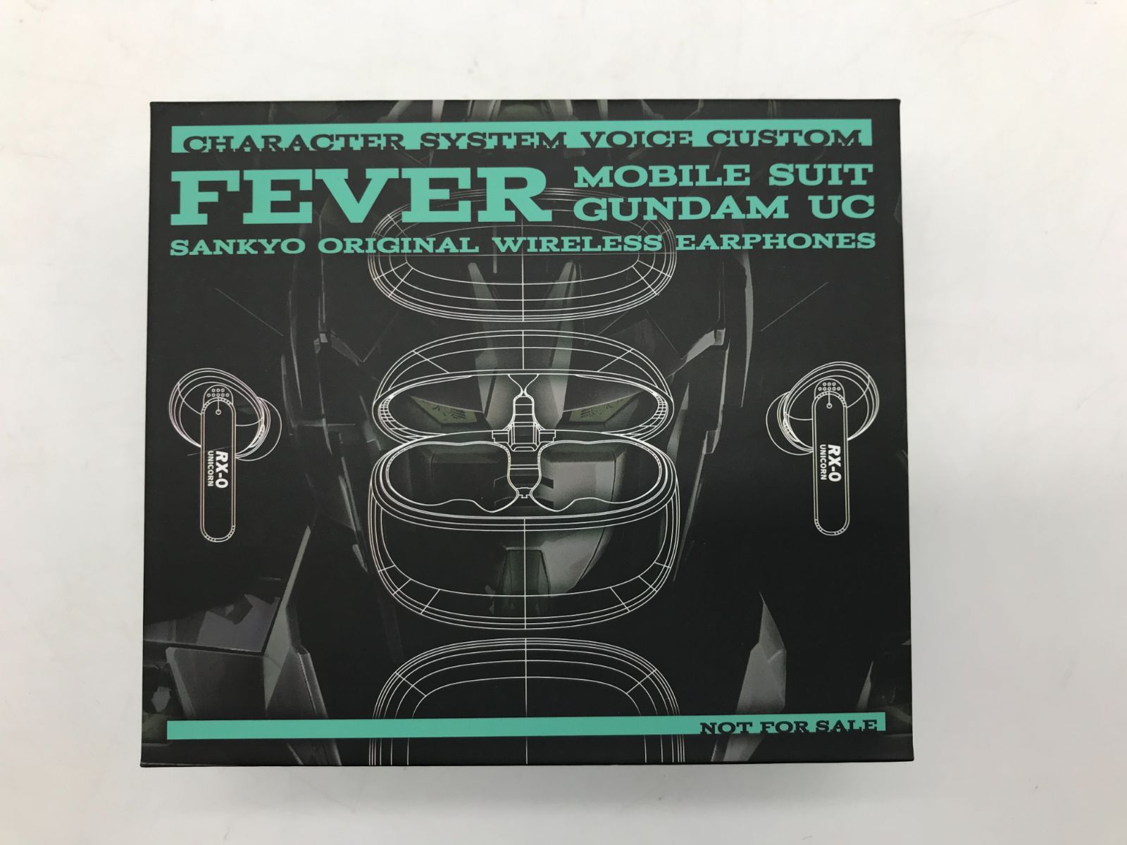 【非売品】FEVER 機動戦士ガンダムユニコーン ワイヤレスイヤホン SANKYO(サンキョウ) / イヤホン/FEVER機動戦士ガンダムUC