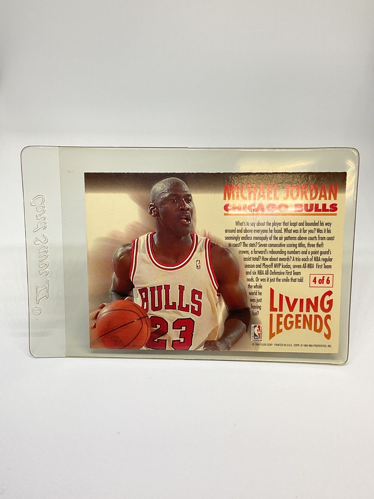 KD001】NBAマイケルジョーダン1994 FLEER93-94 LIVINGLEGENDS - メルカリ