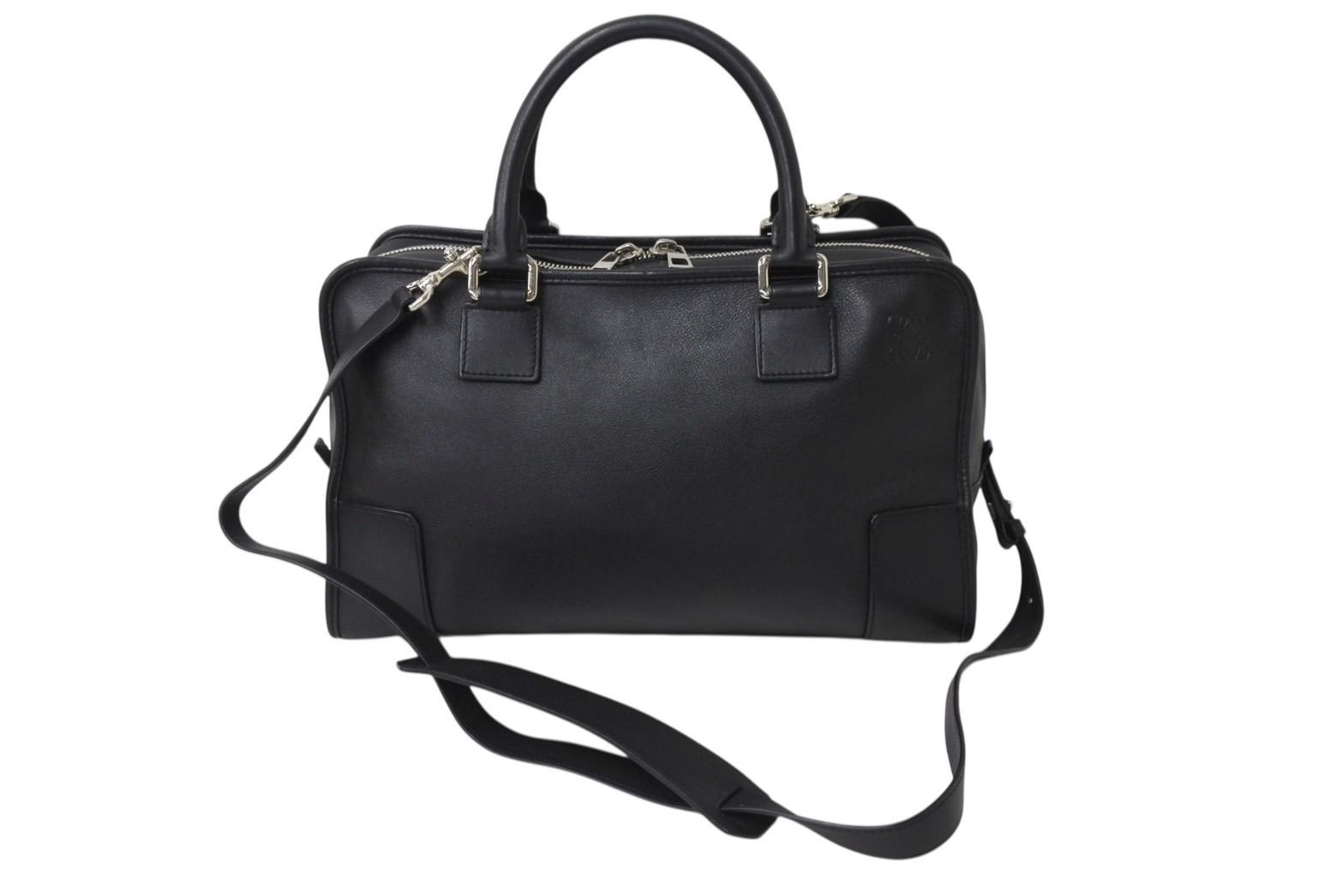 ロエベ　アマソナ　36 ロエベ(Loewe) アマソナ 36 レディース レザー ボストンバッグ
