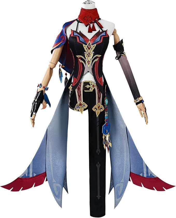 原神 Genshin Impact チャスカ コスプレ衣装 アクセサリー付き 全セット 人気ゲーム キャラクター コスチューム cosplay 変装 仮装 ステー