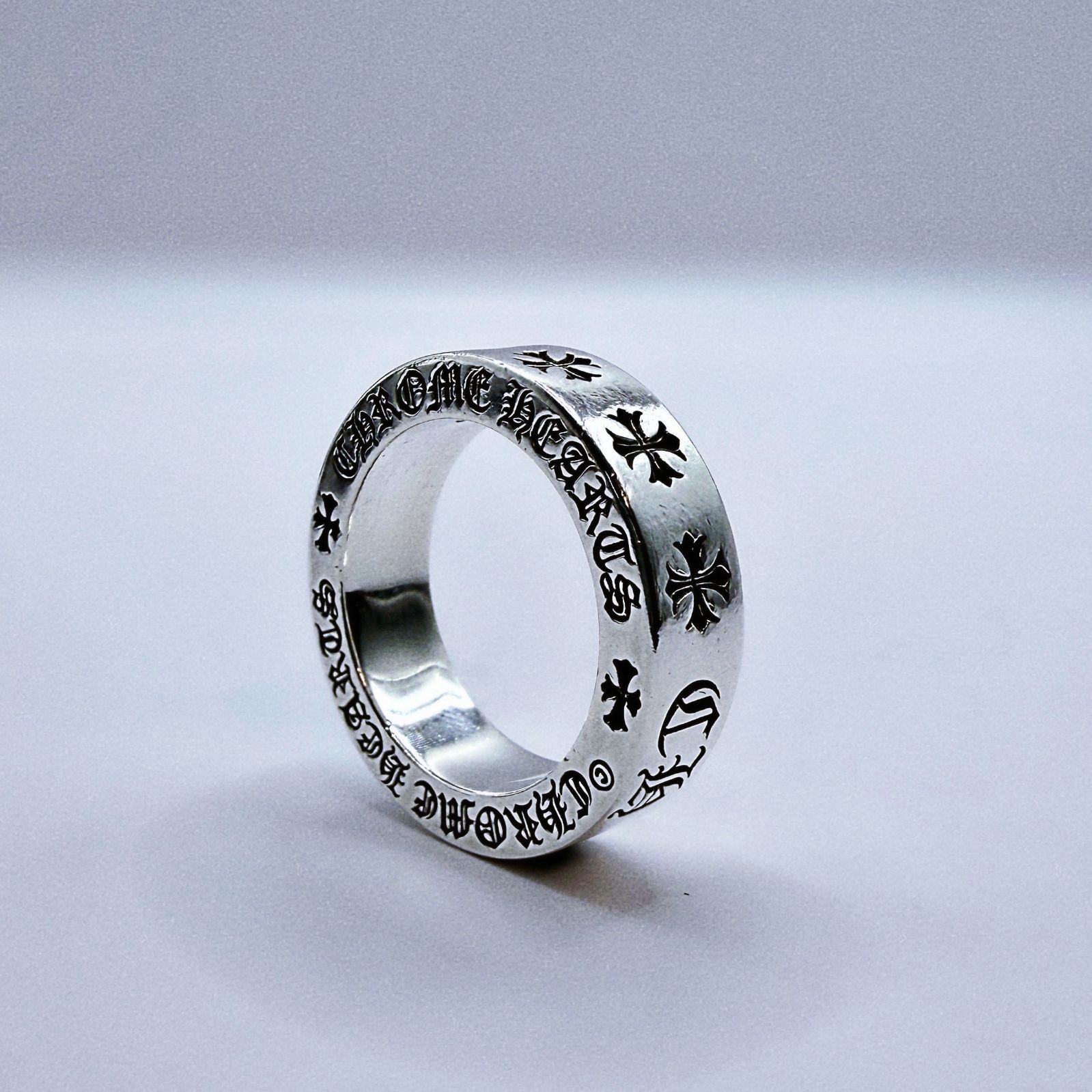 クロムハーツ スペーサーリング6mm forever インボイス原本付き ☆クロムハーツ【FOREVER】6mmスペーサーリング ◇925シルバー