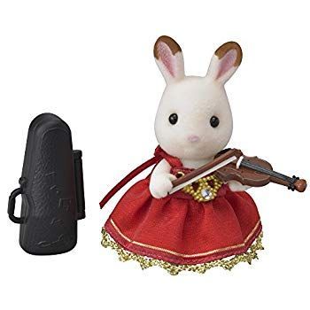 【中古】【非常に良い】シルバニアファミリー タウンシリーズ 街の音楽会セット-バイオリン- TS-03 dwos6rj