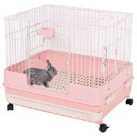 うさぎのカンタンおそうじケージ ブラウン 2204990 マルカン