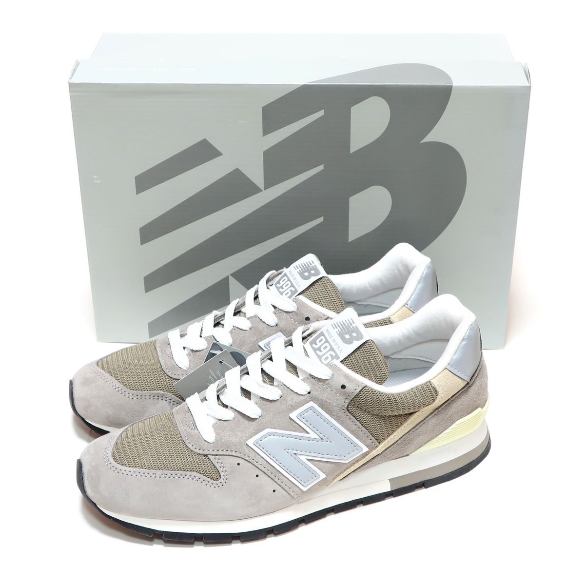 NEW BALANCE U996GR GRAY GREY SUEDE MADE IN USA ( ニューバランス ...