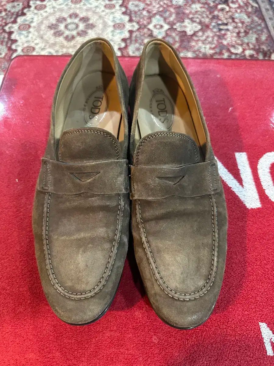 TOD S トッズ スウェード ローファー 275-280