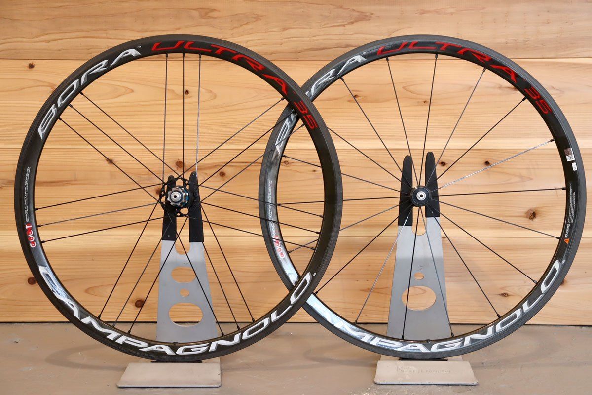 カンパニョーロ Campagnolo ボーラ ウルトラ BORA ULTRA 35 カーボン チューブラー ホイールセット カンパ11s 千葉店